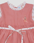 Pipiniko Midi Dress Corduroy Anak Perempuan Print Flower