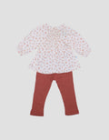 Pipiniko Smock Print One Set for Girls
