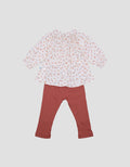Pipiniko Smock Print One Set for Girls