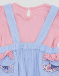 Pipiniko Bunny Bando 3 Pcs Overall Anak Perempuan