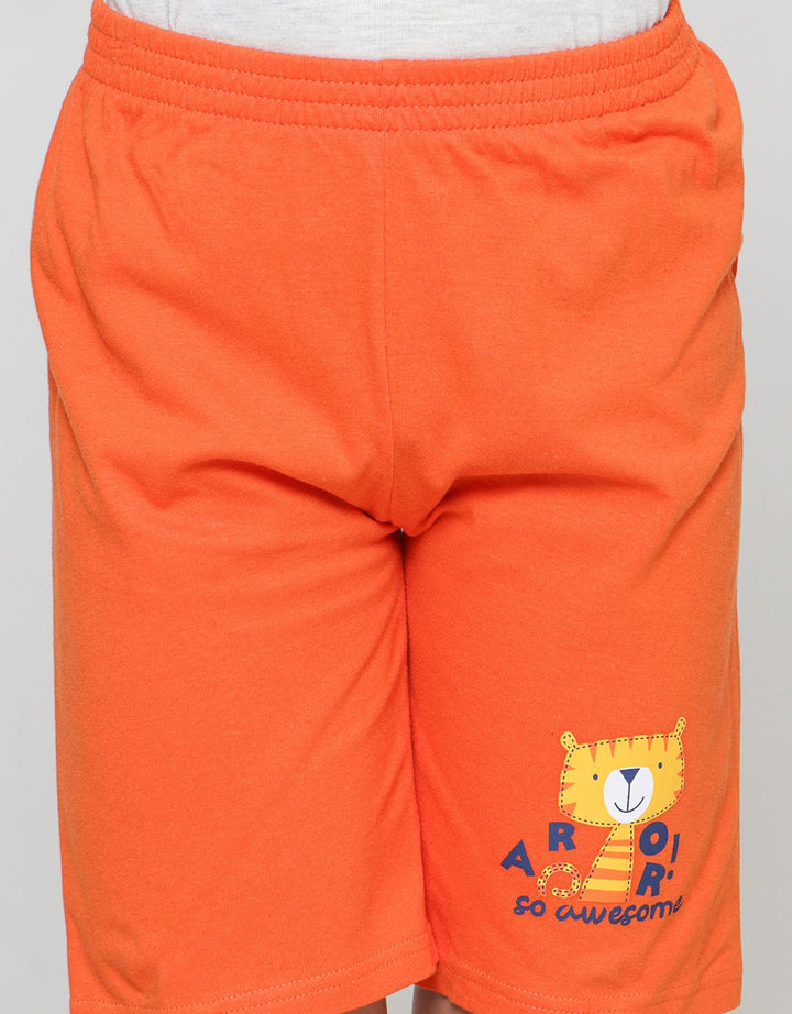 Little M Baju Setelen Anak Laki-laki Print Tiger