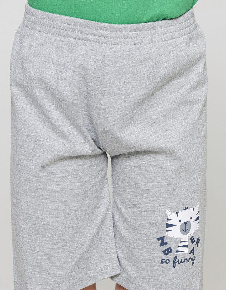 Little M Zebra Baju Set Anak Laki-Laki