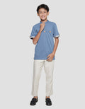 Nevada Henley Textured With Pocket Boys Short Sleeve T-Shirt