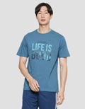 T Zone Life Is Good Adventure Men's T-Shirt