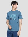 T Zone Life Is Good Adventure Men's T-Shirt