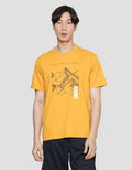 T Zone Men's Short Sleeve T-Shirt Adventure Theme - Mountain