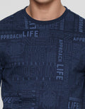 T Zone Approach Life Print Men's T-Shirt