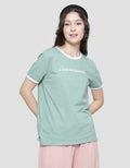 Nevada Reg Ringer A Little Bit Dramatic Kaos Lengan Pendek Wanita