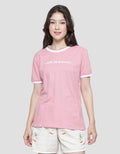 Nevada Reg Ringer A Little Bit Dramatic Kaos Lengan Pendek Wanita