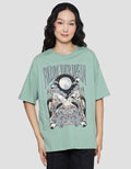 Nevada Oversize Follow Your Dream Kaos Lengan Pendek Wanita