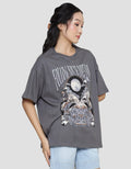 Nevada Oversize Follow Your Dream Kaos Lengan Pendek Wanita