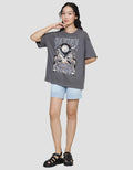 Nevada Oversize Follow Your Dream Kaos Lengan Pendek Wanita