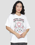 Nevada Oversize Good Times And Sunny Day Kaos Lengan Pendek Wanita