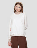 Nevada Solid Basic Positif Energy Sweater Wanita