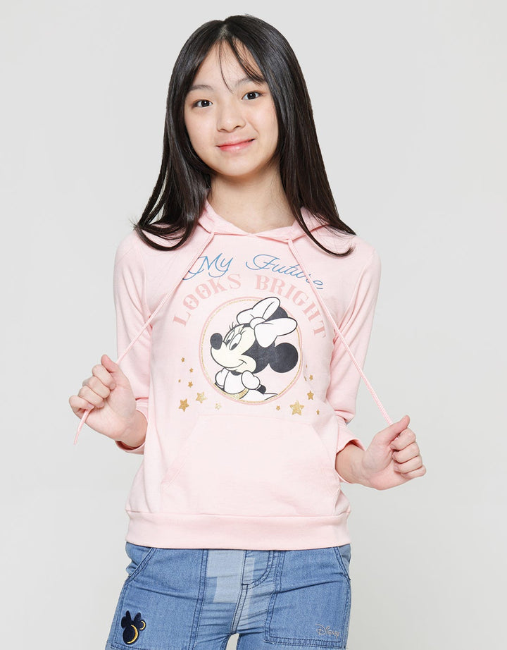 Disney Minnie Starry Sweater Anak Perempuan