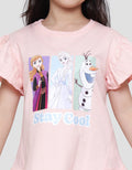 Disney Frozen Cs Ruffl Stay Cool Girls T-shirt