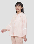 Disney Woven Texture Minnie Kemeja Anak Perempuan