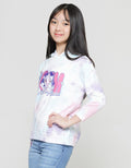 Disney Tiedye Princess Anime Sweater Anak Perempuan