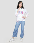 Disney Tiedye Princess Anime Sweater Anak Perempuan