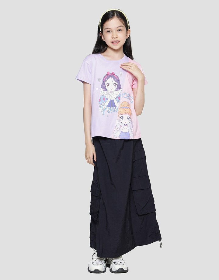 Disney Princess Anime Cut And Sewn Kaos Anak Perempuan