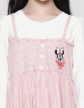 Disney Overall Str Woven Minnie Midi Dress Girls