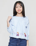 Disney Frozen Long Sleeve Blouse Shirt for Girls