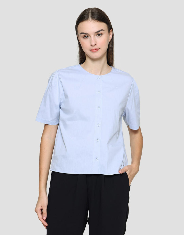 Connexion Round Neck Nylon Women's Shirt