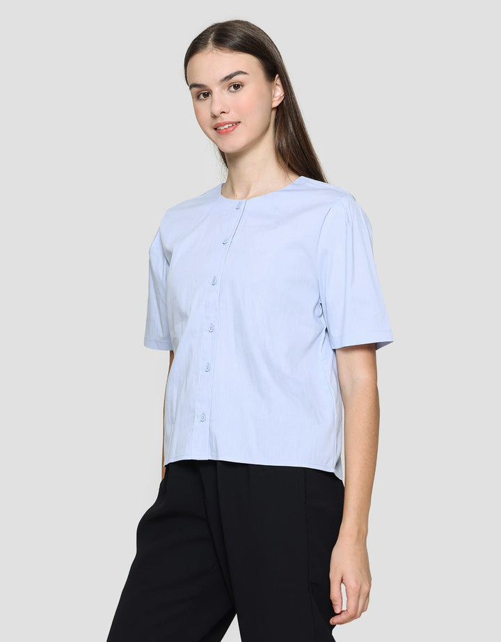 Connexion Round Neck Nylon Women's Shirt