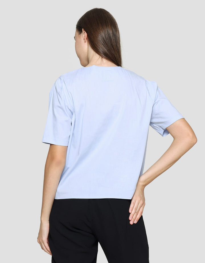 Connexion Round Neck Nylon Women's Shirt
