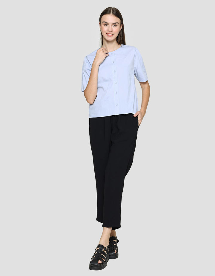Connexion Round Neck Nylon Women's Shirt
