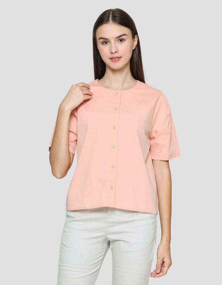 Connexion Round Neck Nylon Women's Shirt