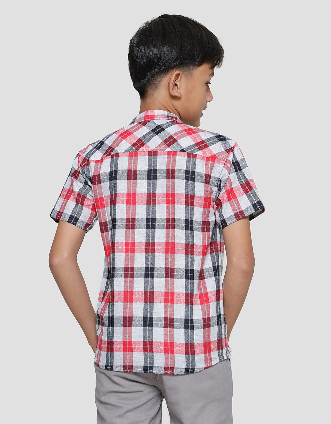Nevada Check Print Koko Boys