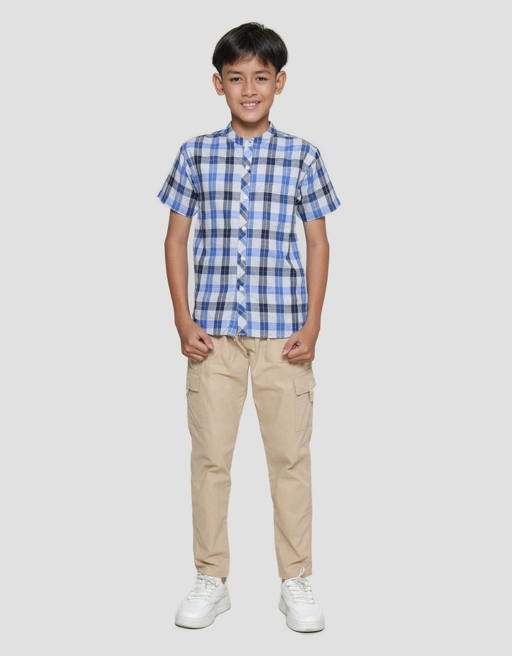 Nevada Yarndyed Check Koko Anak Laki-laki