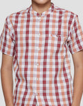 Nevada Casual Yarndyed Check Koko Short Sleeve Boys