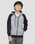 Nevada Textured Hoodie Jaket Anak Laki-laki