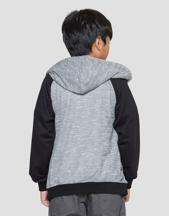 Nevada Textured Hoodie Jaket Anak Laki-laki