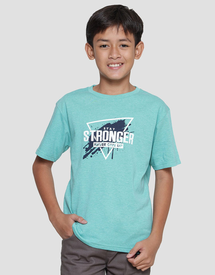 Nevada Print Stay Stronger Boys Short Sleeve T-Shirt