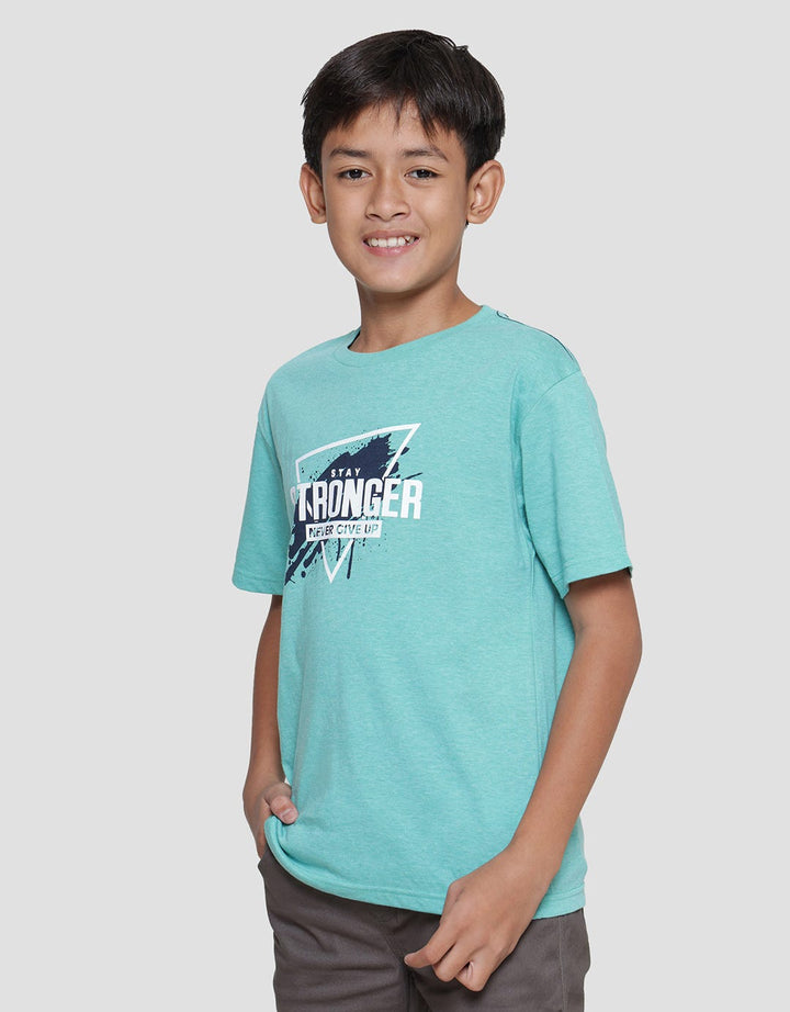 Nevada Print Stay Stronger Boys Short Sleeve T-Shirt