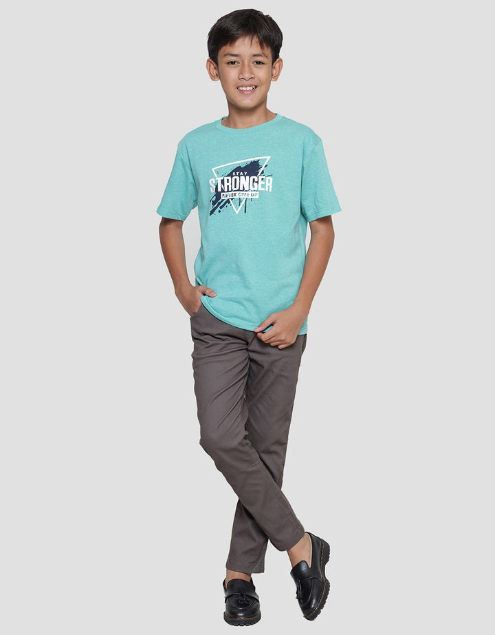 Nevada Print Stay Stronger Boys Short Sleeve T-Shirt