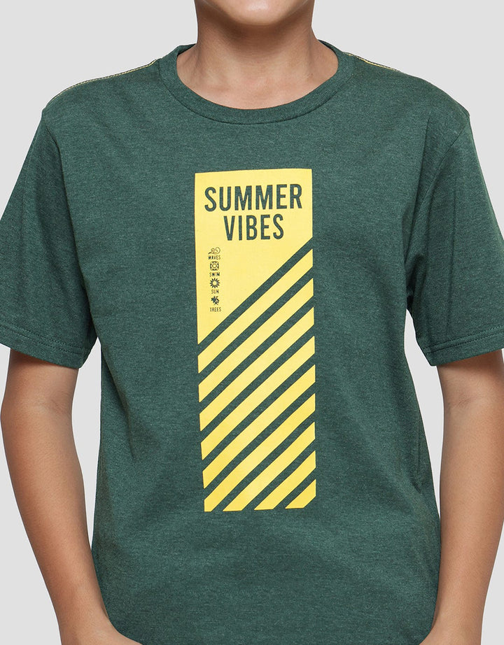 Nevada Summer Vibes Kaos Lengan Pendek Anak Laki-laki