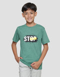Nevada Print Stop Start Kaos Lengan Pendek Anak Laki-Laki