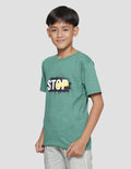 Nevada Print Stop Start Kaos Lengan Pendek Anak Laki-Laki