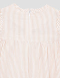 Pipiniko Bohemian Stripes Midi Dress Short Sleeve Girls