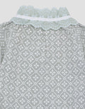 Pipiniko Geometric Lace Midi Dress Anak Perempuan