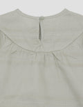 Pipiniko Smock Gold Thread Blouse Short Sleeve Girls