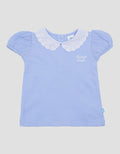 Pipiniko Topez Dot Collar Blouse Anak Perempuan