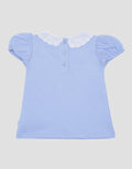 Pipiniko Topez Dot Collar Blouse Anak Perempuan