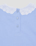 Pipiniko Topez Dot Collar Blouse Anak Perempuan
