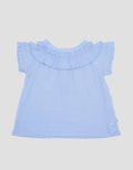 Pipiniko Smock Neck Blouse Aank Women