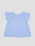 Pipiniko Smock Neck Blouse Aank Women